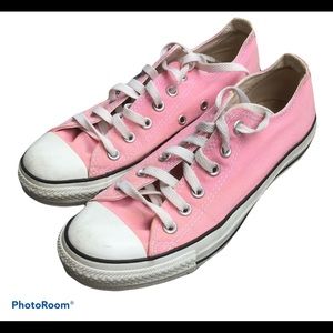 Pink Converse All-Stars women’s sneakers shoes 7